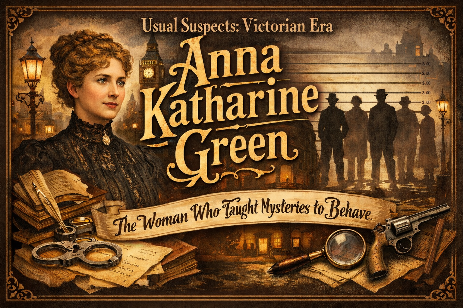 The Usual Suspects: The Victorian Era: Case #005: Anna Katharine Green