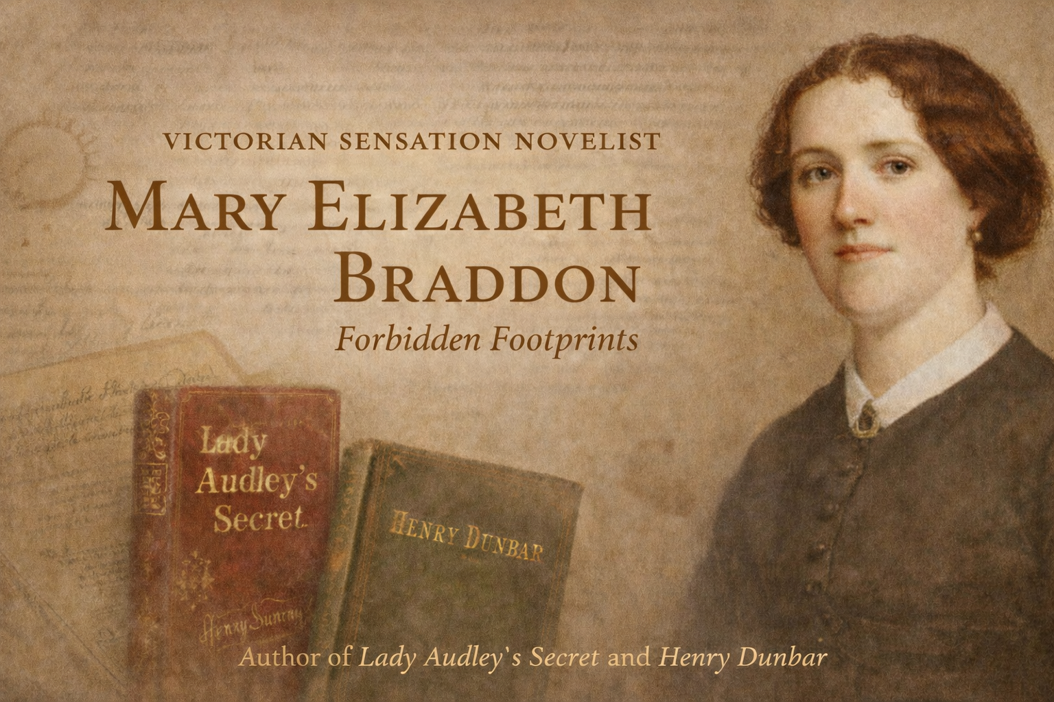 The Forbidden Footprints: The Victorian Era: Case #003: Mary Elizabeth Braddon