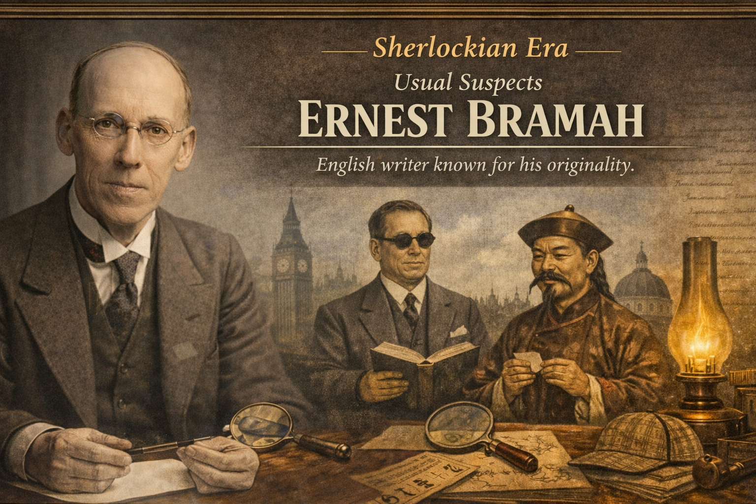 The Usual Suspects: The Sherlockian Era: Case # 013: Ernest Bramah