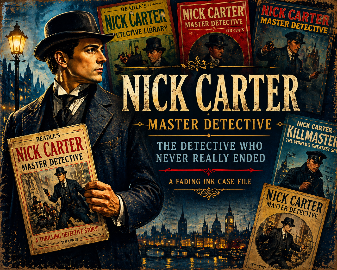 The Fading Ink: Sherlockian Era: The Magazine voices: Case #014: Nick Carter