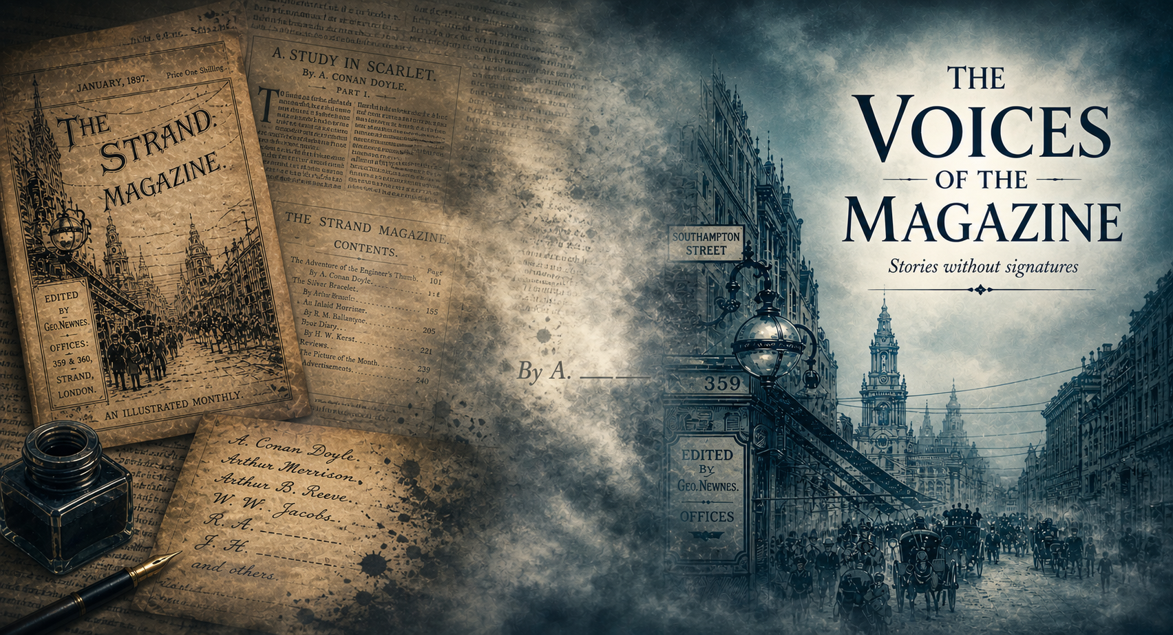 The Fading Ink: Sherlockian Era: Case #015: The Voices of The Strand Magazine