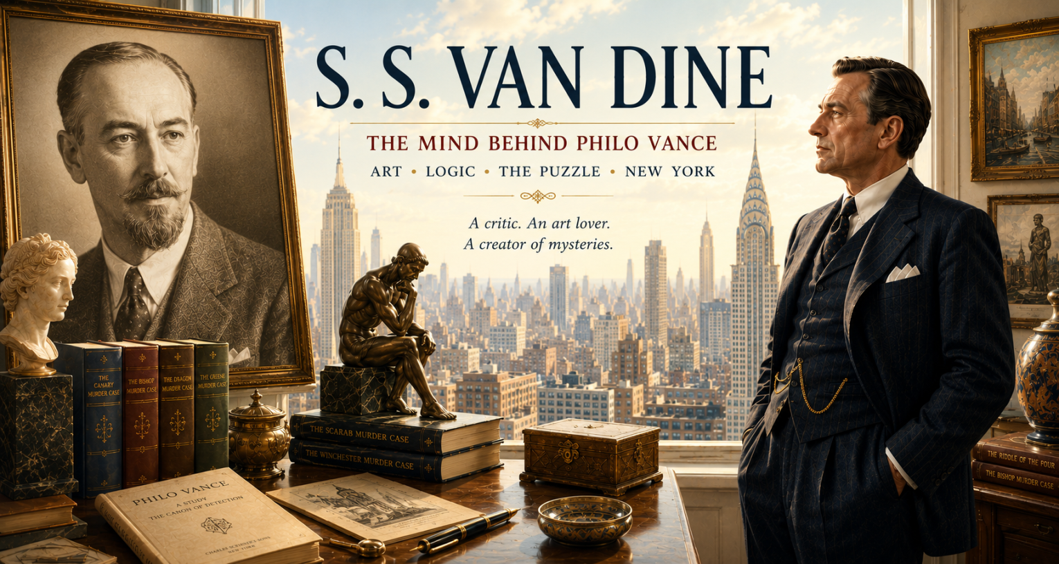The Usual Suspects: The Inner Circle: Case # 023: S.S Van Dine